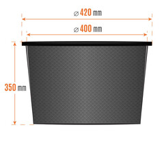 Мешок для пылесоса Daewoo К моделям DAVC 6025S/6030S синтетическая ткань для сухой уборки (DAVC 60PF) - фото 2