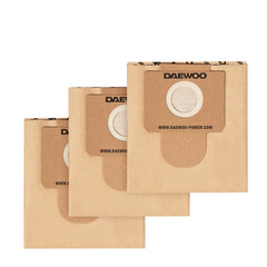 Мешок для пылесоса Daewoo К моделям DAVC 2514S/2516S/2014S бумага для сухой уборки (3 шт.) (DAVC 25PB) - фото 1