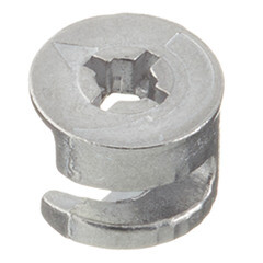 Изображение товара Стяжка эксцентриковая для ДСП 16 мм оцинкованная (10 шт.)