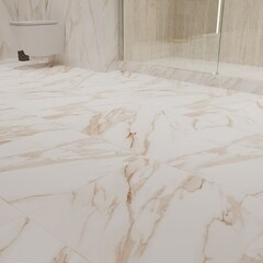 Керамогранит Lavelly Calacatta Imperia белый матовый 600x600x8,2 мм (4 шт.=1,44 кв.м) - фото 3