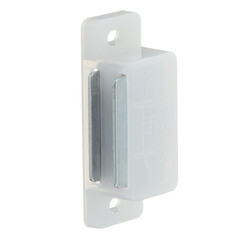 Защелка магнитная 46х15 мм белая (2 шт.) - фото 4