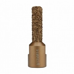 Борфреза цилиндрическая Diamond Industrial по дереву d12 мм твердосплавная - фото 1