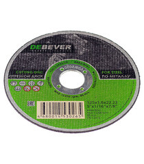 Круг отрезной по металлу Debever 125х22,2х1,6 мм (WC12516229S/30265) - фото 4