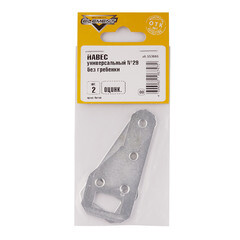 Навес универсальный №29 оцинкованный без гребенки (2 шт.) - фото 3