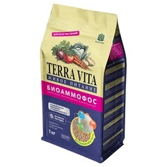 Биоудобрение сухое универсальное Биоаммофос Terra Vita 1 кг - фото 1