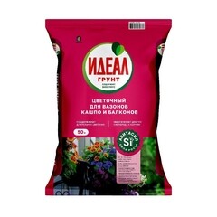 Почвогрунт Идеал цветочный 50 л - фото 1