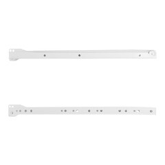 Направляющие роликовые 400х1,1 мм белые (1 комплект) - фото 3