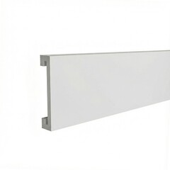 Плинтус экополимер Stella Дольче 70х15х2000 мм белый (4631176119195) - фото 1