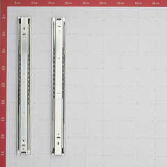 Направляющие шариковые 400 мм полного выдвижения (1 комплект) - фото 2