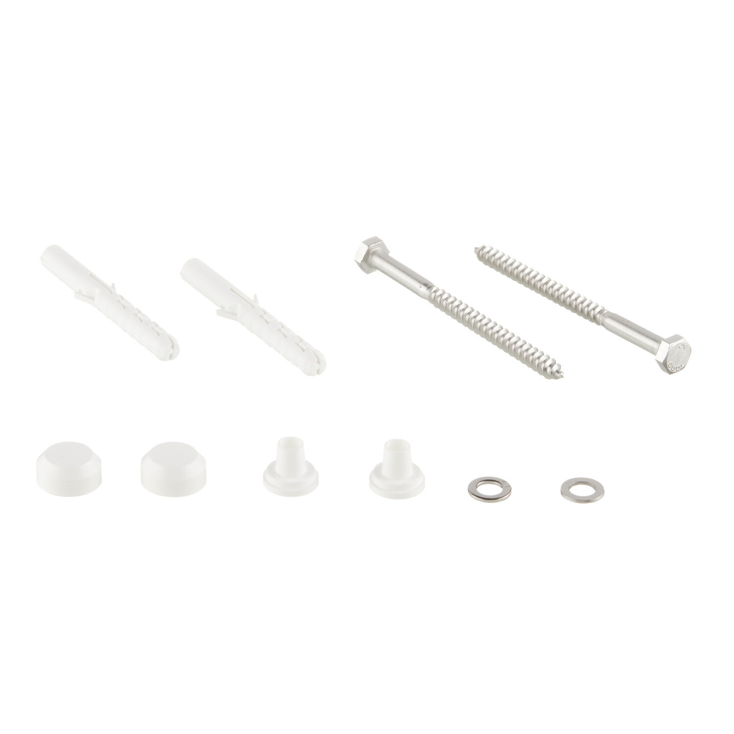 Изображение товара Набор для крепления унитаза 10-20 мм с нержавеющим шурупом Hard-Fix 50 шт.