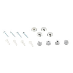 Набор для крепления зеркала матовый хром Hard-Fix (50 шт.) - фото 4