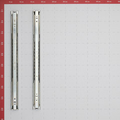 Направляющие шариковые 450 мм полного выдвижения (1 комплект) - фото 3