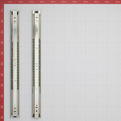 Направляющие шариковые 500 мм полного выдвижения (1 комплект) - фото 3