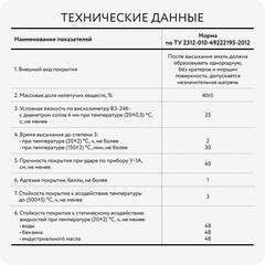 Эмаль термостойкая Elcon КО-813 серебристо-серая матовая 25 кг - фото 5