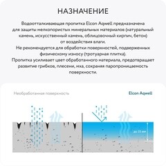 Гидрофобизатор Elcon Aqwell 0,9 л - фото 10