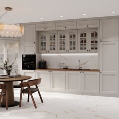 Керамогранит Lavelly Calacatta Toscana белый матовый 600x600x8,2 мм (4 шт.=1,44 кв.м) - фото 2