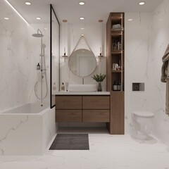 Керамогранит Lavelly Carrara Antico белый матовый 600x600x8,2 мм (4 шт.=1,44 кв.м) - фото 2