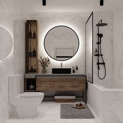 Керамогранит Lavelly Statuario Savona белый полированный 1200x600x8,5 мм (2 шт.=1,44 кв.м) - фото 2