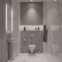 Комплект раковина с пьедесталом Lavelly Oval 49 см белая (OTZ212) - фото 9