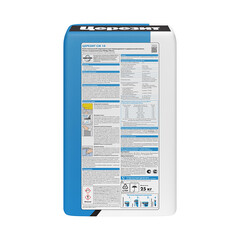 Клей для плитки/ керамогранита/ камня Церезит СМ 14 усиленный с армирующими волокнами серый класс C2 T 25 кг - фото 2