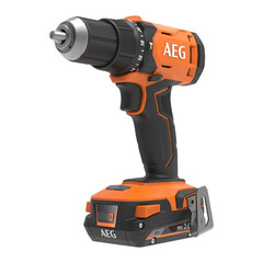 Дрель-шуруповерт аккумуляторная AEG Проф BS18G4-202C 18 В 2 Ач Li-Ion 2 АКБ и ЗУ (16036712) - фото 1