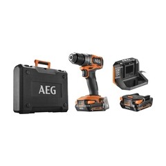 Дрель-шуруповерт аккумуляторная бесщеточная AEG Проф BS18SBL-202C 18 В 2 Ач Li-Ion 2 АКБ и ЗУ (17476830) - фото 5