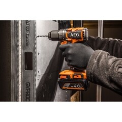 Дрель-шуруповерт аккумуляторная бесщеточная AEG Проф BS18SBL-202C 18 В 2 Ач Li-Ion 2 АКБ и ЗУ (17476830) - фото 2