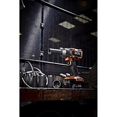 Гайковерт ударный аккумуляторный бесщеточный AEG Проф BSS18MTF12BL-402C 18 В 4 Ач Li-Ion 2 АКБ и ЗУ (19308258) - фото 3