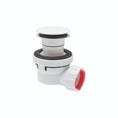 Сифон для раковины Wirquin Nano 6.7 1 1/4х32 мм с выпуском клик-клак с соединением 32 мм белый (30724953) - фото 1