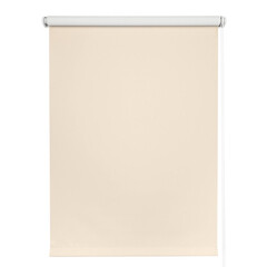 Рулонная штора блэкаут 160х175 см Domlegrand Блэкаут Титан крем - фото 1