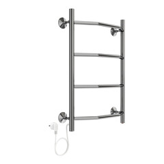 Полотенцесушитель электрический Stelmix ЭПС П4 600х432 мм 79 Вт левый хром - фото 2