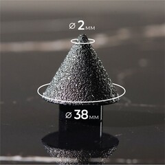 Фреза алмазная конусная Rage по керамограниту d2-38 мм для УШМ (559600) - фото 3