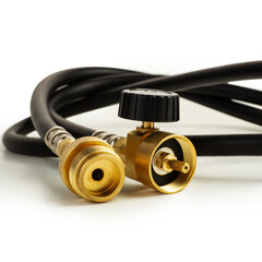 Шланг газовый Turbojet с резьбовым соединением CGA600 черный d18 мм 150 см - фото 2