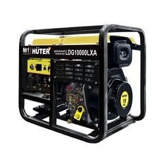 Генератор дизельный Huter LDG 10000LXА 7,5 кВт с электростартером (64/2/9)