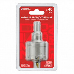 Коронка твердосплавная Diamond Industrial (DIDTCT40) универсальная d40 мм - фото 3