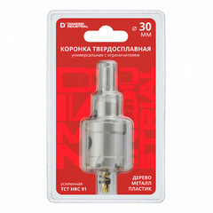 Коронка твердосплавная Diamond Industrial (DIDTCT30) универсальная d30 мм - фото 3