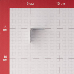 Уголок мебельный оцинкованный 25х25х28 мм - фото 2