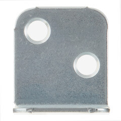 Уголок мебельный оцинкованный 28х28х25 мм - фото 3