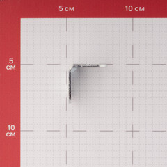 Уголок стяжки 2-16Д оцинкованный 28х28х22 мм - фото 3