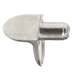 Полкодержатель Г-образный d5 мм никель (4 шт.) - фото 5