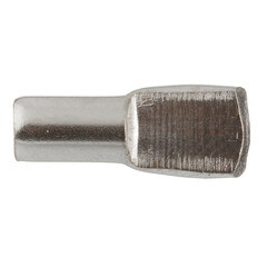 Полкодержатель лопаточка d5 мм никель (12 шт.) - фото 4