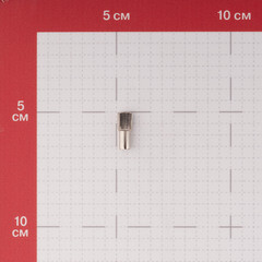 Полкодержатель лопаточка d5 мм никель (12 шт.) - фото 3