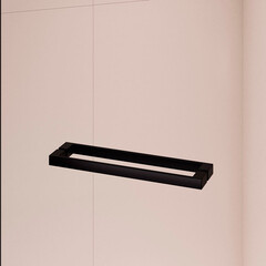 Душевой уголок RGW PA-82B черный 90х90х195,5 см пятиугольник стекло прозрачное 6 мм (41088299-14) - фото 2