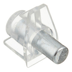 Стеклодержатель Г-образный d5 мм прозрачный (10 шт.) - фото 5