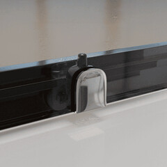 Душевая дверь RGW CL-13 стекло тонированное 150х195 см профиль хром 6 мм раздвижная (06091315-31) - фото 5