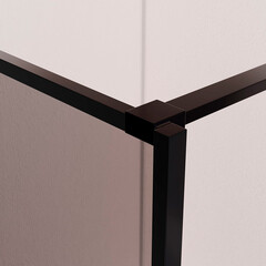 Душевая перегородка RGW WA-09B черная 100х200 см стекло тонированное 8 мм (06100910-34) - фото 2