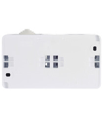 Блок выключатель и розетка Systeme Electric Этюд одноклавишный накладной белый (BPA16-241B) - фото 5