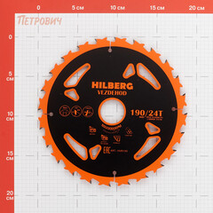 Диск пильный универсальный Hilberg Vezdehod 190х30х1,65 мм 24 зубьев (HVR190) - фото 2