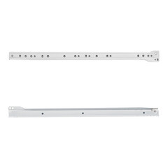 Направляющие роликовые 450х1,1 мм белые (1 комплект) - фото 3