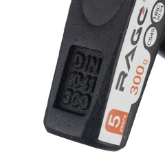 Молоток слесарный Rage by Vira 300 г фибергласовая ручка (903003) - фото 2